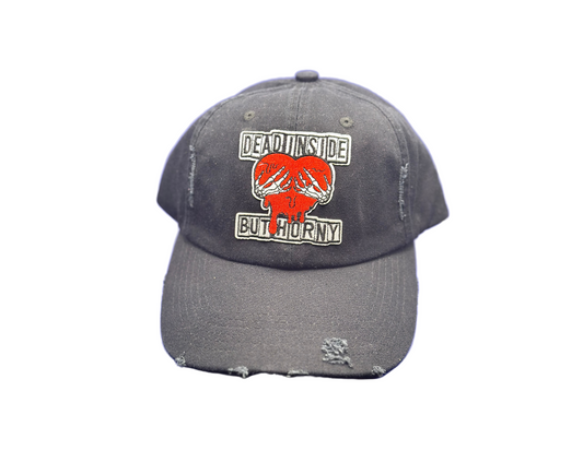 Dead Inside But Horney Dad Hat (Black & Camo)